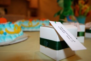 Gift Boxes at Nathan\'s Birthday Party